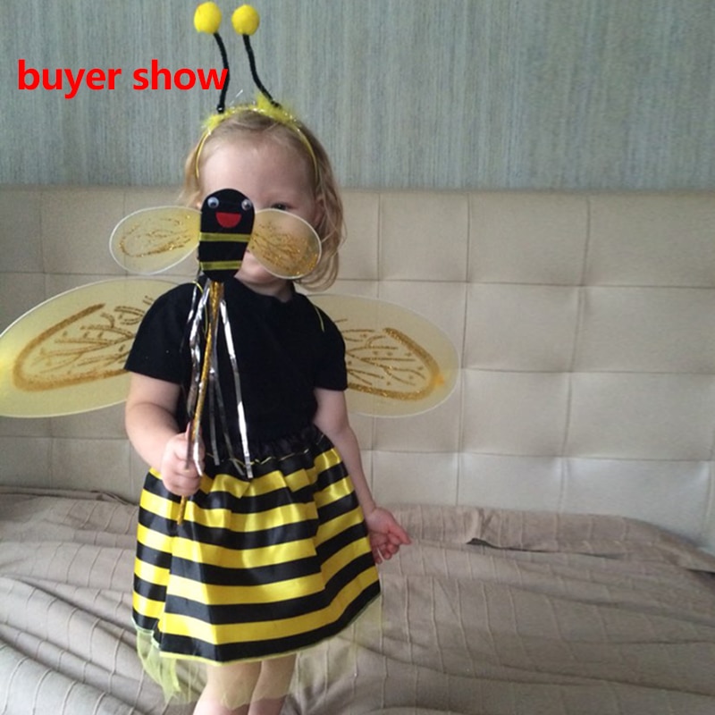 Bumble Bee Costume 4PC Set